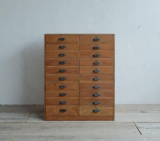 めがねさん 古いタンス 引き出し4杯 タンス 収納 古家具 古民家 めがね