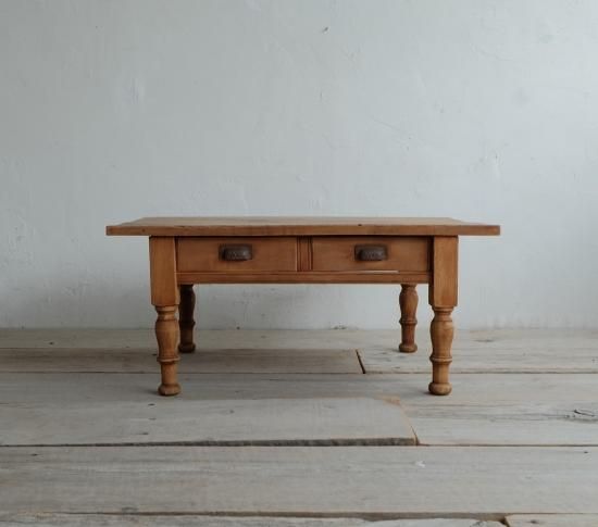 アンティークのろくろ脚のコーヒーテーブルNo,26の通販 | ライフ