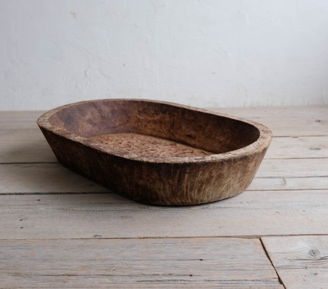 小判形の木鉢