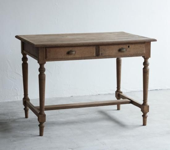 ろくろ脚テーブル 古家具 ビンテージ家具 ろくろ脚のローテーブル[古