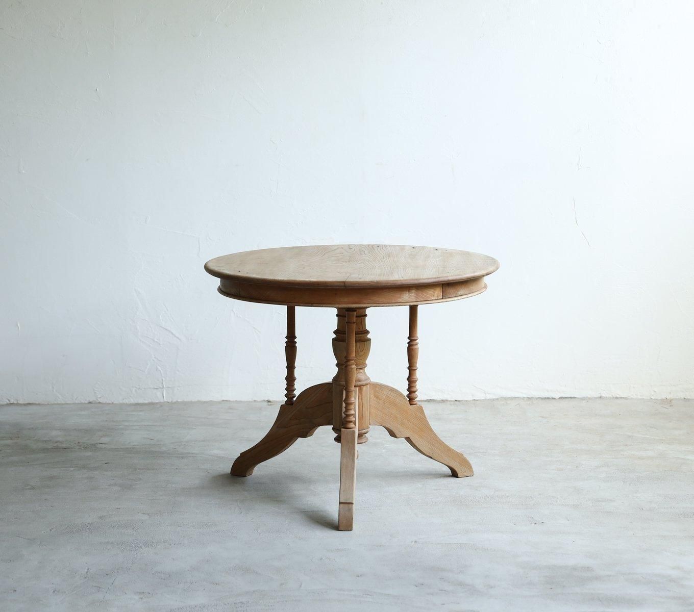 タM0250◇直径75,5cm◇アンティーク◇レトロな洋館の古い木製