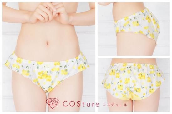 型紙+材料セット】浅めふんどしショーツ（姫タイプ）の型紙+1着