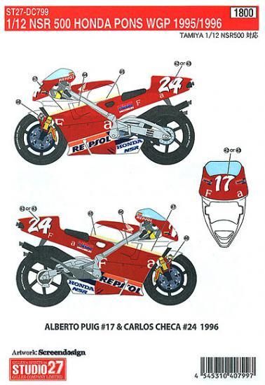 HONDA NSR500 PONS WGP 1995/1996 - Max Moto Modeling 通販サイト HONDA NSR500 PONS WGP 1995/1996 - Max Moto Modeling 通販サイト