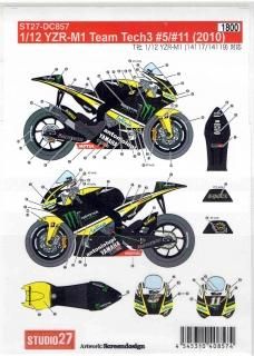 トップスタジオ 1/12 ヤマハYZR-M1 09 ディテールアップ