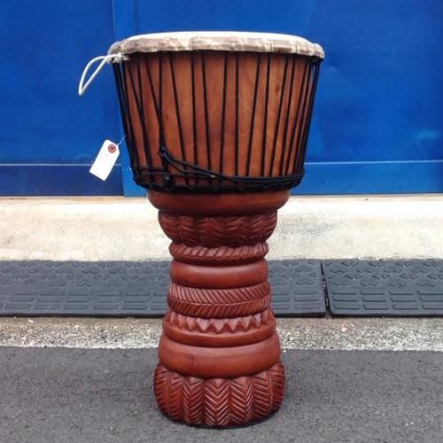 中古インドネシアジェンベ | レアな伝統楽器 - ジャンベ・民族楽器