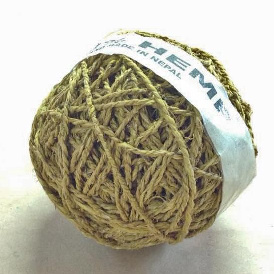 ネパール ヘンプ（麻）紐玉 － ジェンベ・民族楽器・アジア・アフリカ