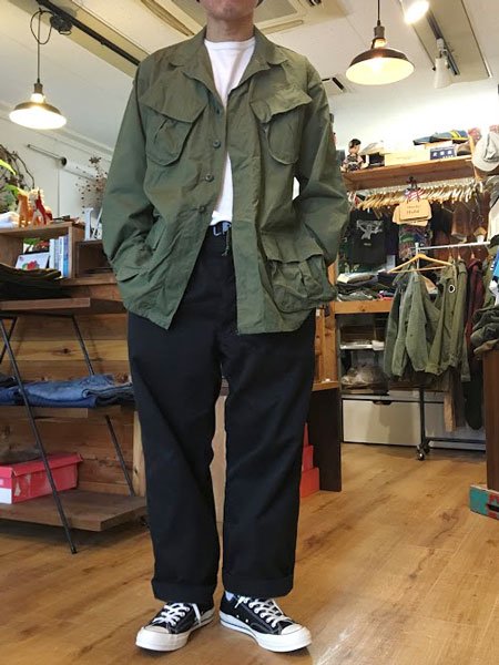 70's Vintage【US.ARMY】米軍 ビンテージ ジャングルファティーグ 
