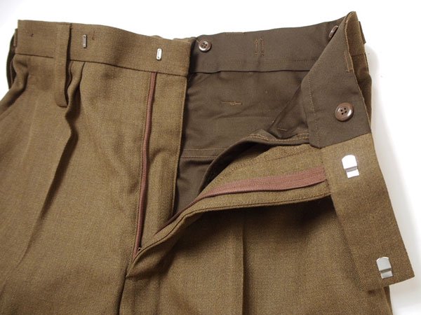イギリス軍　RM barrack dress pants ミリタリー　ウール