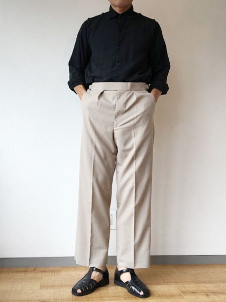 90's 【BRITISH ARMY/ ROYAL AIR FORCE】 イギリス軍 BA・RAF No.4 / No.6 Dress  Trousers オフィサーパンツ ドレスパンツ ミリタリー トラウザーズ スラックス【DEADSTOCK】