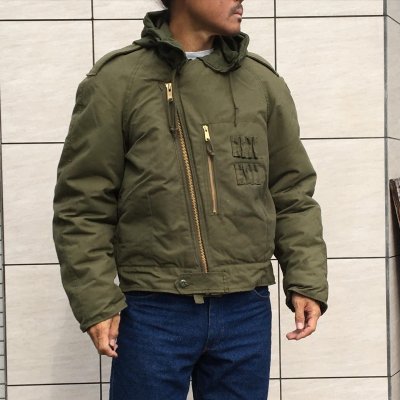 90’s 【Canadian Army】 CVC Tankers Jacket カナダ軍 タンカースジャケット ◆Size:7080/0515【USED】