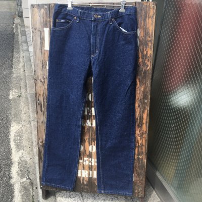 90s メキシコ製【Lee】リー オリジナル インディゴ デニム ジーンズ #200-8989 Jeans w34×L32【USED】