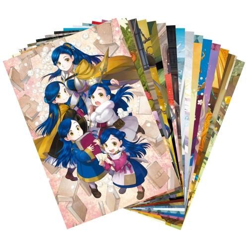 本好きの下剋上 箔押しポストカード（原画展OSAKA描き下ろし