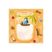 本好きの下剋上 ミニマインダイカット付箋(はちみつ)