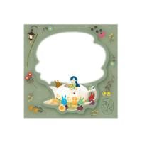 本好きの下剋上 ミニマインダイカット付箋(お茶会)