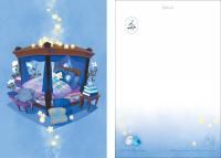 本好きの下剋上 ミニマイン箔押しポストカード(おやすみ)