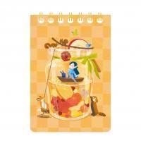 本好きの下剋上 ミニマインリングメモ帳 (はちみつ)