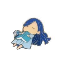 本好きの下剋上 ミニマインピンバッジ (おやすみ)