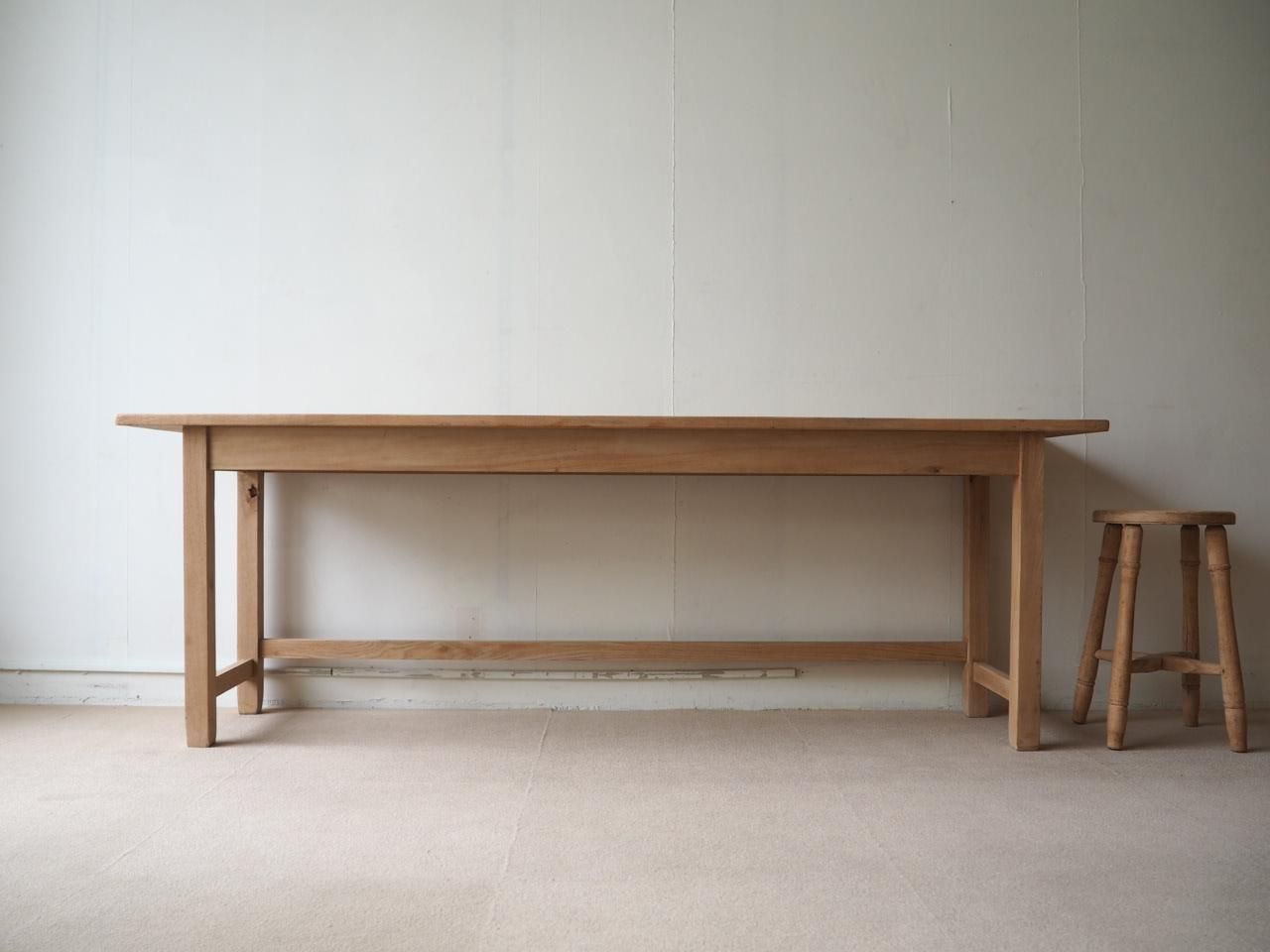 NS029 横長サイズの大きいテーブル - 古家具・古道具のセレクト