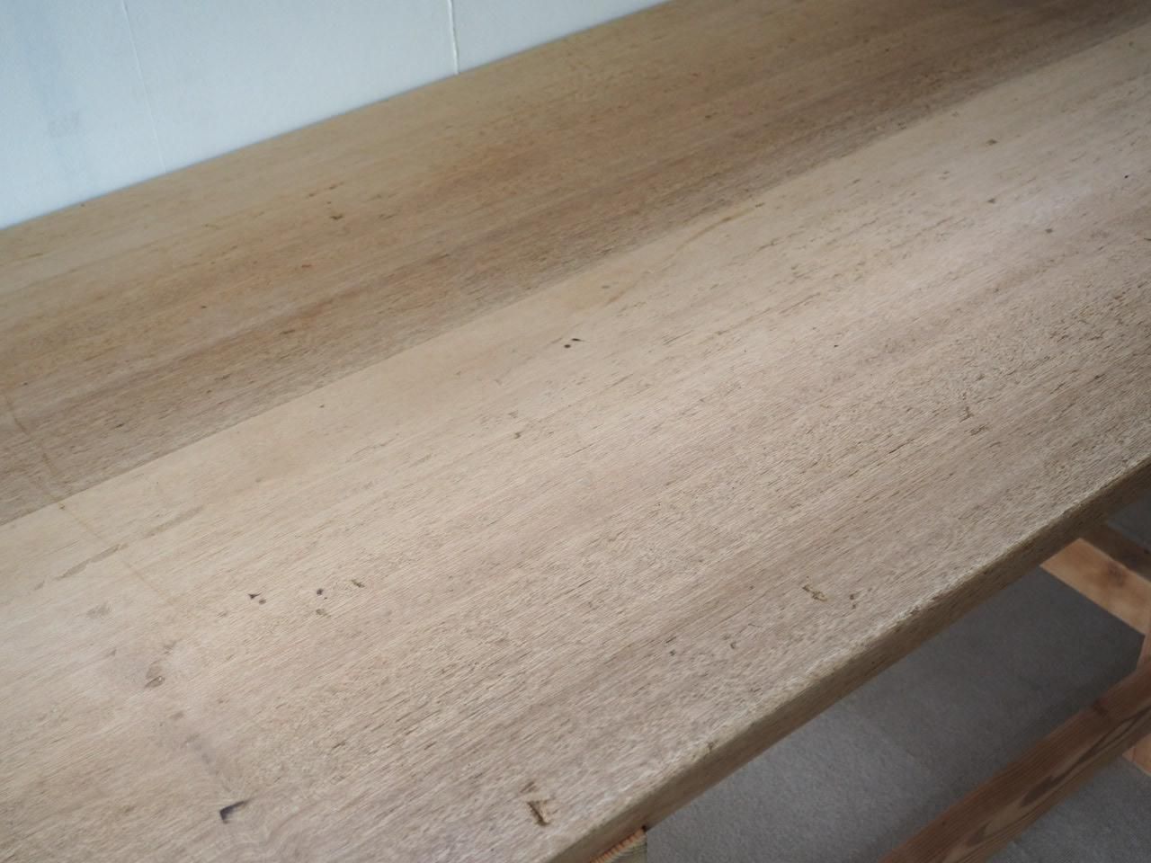 NS031 木味の良いしっかりとした作業台 - 古家具・古道具の