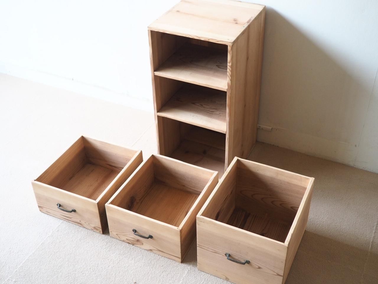 木製　小引出し　古家具 古家具・古道具・木製・小引き出し・昭和レトロ家具・5段 | 旅