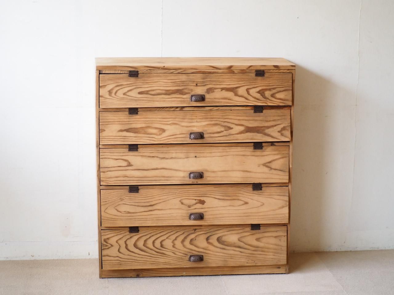 アンティーク パタパタ棚 無垢材 チェスト 古道具 y119 アンティーク