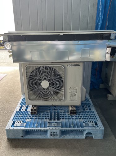 2019年製 東芝 業務用エアコン 天カセ2方向 3馬力 AIU-RP803WH（0011 