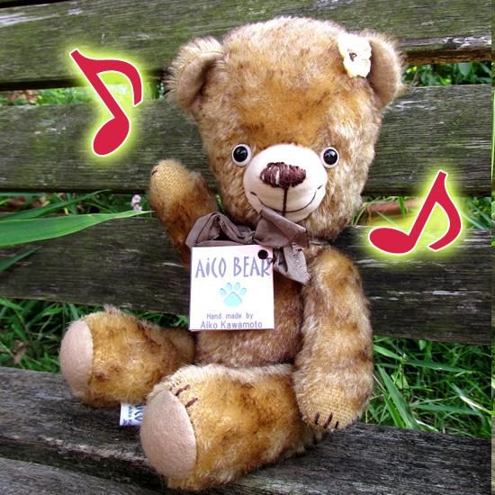 国内作家 EmikoBearアーティストベア ミニチュアbear
