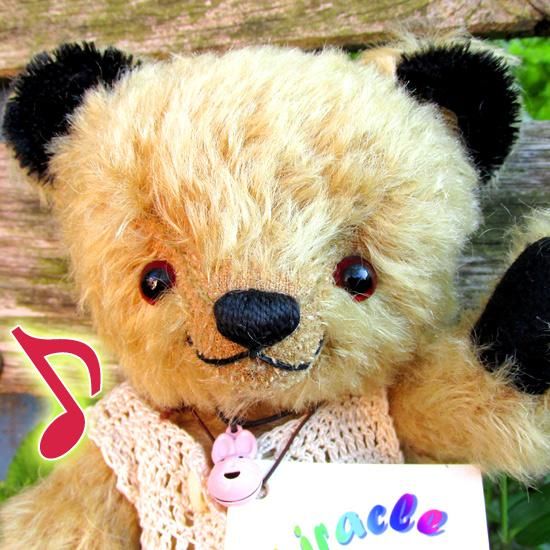 ぬいぐるみ テディベア 坂田氏 坂田裕行さんのテディベア作品 ＊ ” GACHA GACHA ” ＊「ひろくん