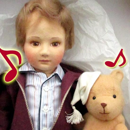 R. John Wright氏の工房 ”R. JOHN WRIGHT DOLLS, INC” の「クリストファー・ロビン&プー・ベッドタイム」【 A-1758 】 - テディベア&欧米の古着&アンティーク専門店のレッドバロウ R. John Wright氏の工房 ”R. JOHN WRIGHT DOLLS, INC” の「クリストファー・ロビン&プー・ベッドタイム」【 A-1758 】 - テディベア&欧米の古着&アンティーク専門店のレッドバロウ