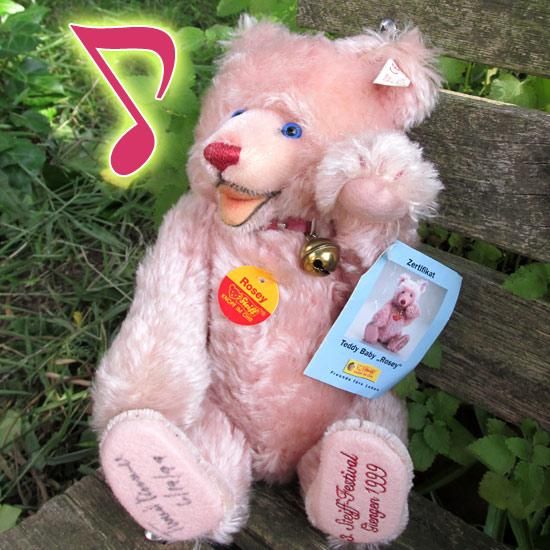 が大特価! シュタイフ ロージー Rosey テディベア テディベイビー 1999 シュタイフ社