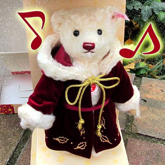 シュタイフテディベア　2004年クリスマスくつ下ベア シュタイフテディベア 2004年クリスマスくつ下ベア シュタイフ