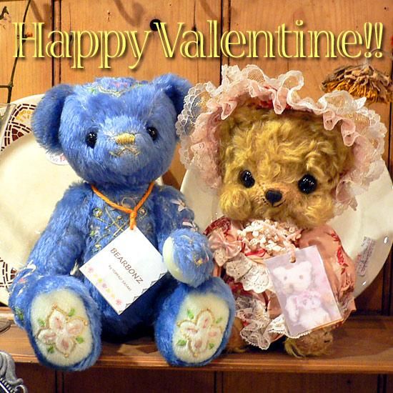 佐々木裕美子さんのブランド ” BEARBONZ ” ＊ 美しいブルーの