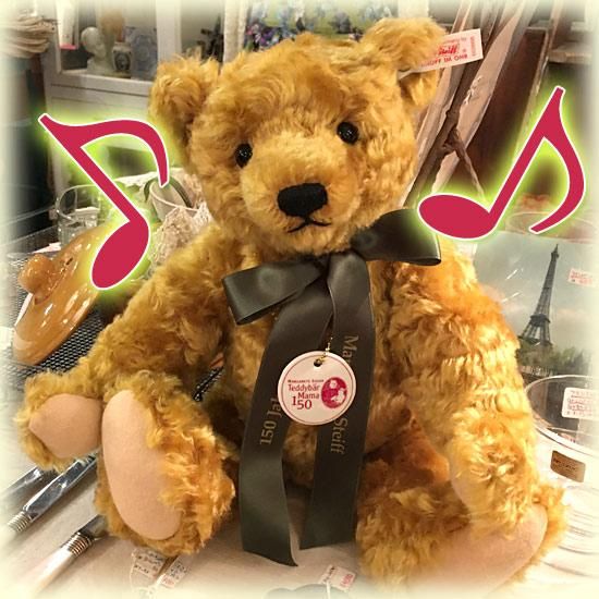 Steiff 世界限定 シュタイフ リナマウス とハーレークインテディベア 