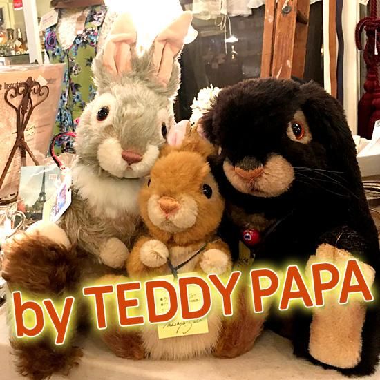 佐藤真也さんのブランド ” TEDDYPAPA ” ＊「ミミ」＊【 A-1906