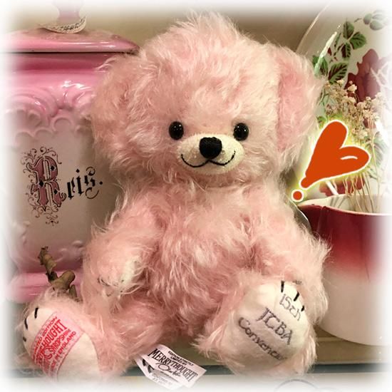 MERRY THOUGHT ビーニーチーキーピンク 1433【メリーソート】モヘア