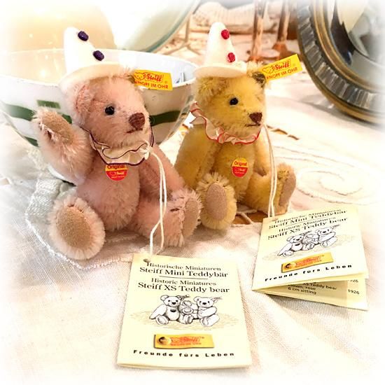 ミニチュアベア＊キャロリンウィルスさん＊英国＊テディベア＊貴重＊２００１ ミニチュアベア＊キャロリンウィルスさん＊英国＊テディベア