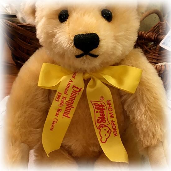 ビンテージ　テディベア　teddy bear 1993年 ＊ USディズニーランドで開催された 