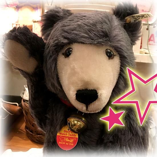 1992年 * シュタイフのクマ顔の腕時計をしている販促用特大 1992年 * シュタイフのクマ顔の腕時計をしている販促用特大
