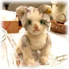 奿ռ1949'70ǯ  17cm СܥĤ  ƥå  Kitty Cat ס İΥͥΥƥϥ祤Ȥ  A-1993 <img class='new_mark_img2' src='https://img.shop-pro.jp/img/new/icons11.gif' style='border:none;display:inline;margin:0px;padding:0px;width:auto;' />