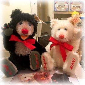 2000ǯ  󥲥󡦥եƥХ  ȥ롦֥åۥ磻ƥå / Little Blackey and Little Whitey Set ס S-1901 <img class='new_mark_img2' src='https://img.shop-pro.jp/img/new/icons11.gif' style='border:none;display:inline;margin:0px;padding:0px;width:auto;' />