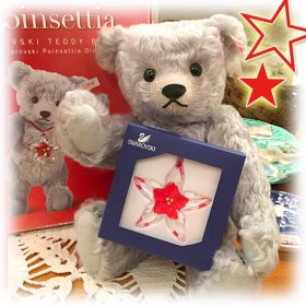 2007ǯ  եҤȤΥ 裴 ֥ݥ󥻥եƥǥ٥ / Poinsettia The Swarovski Teddy Bearס S-1911 <img class='new_mark_img2' src='https://img.shop-pro.jp/img/new/icons11.gif' style='border:none;display:inline;margin:0px;padding:0px;width:auto;' />