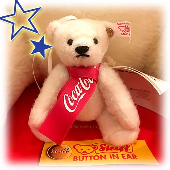 コカコーラシュタイフ コカコーラ ♪ Steiff CocaCola Polar Bear