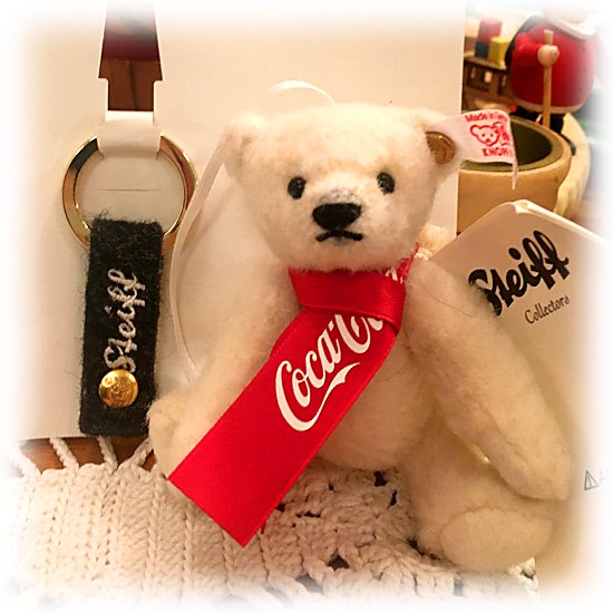 コカコーラシュタイフ コカコーラ ♪ Steiff CocaCola Polar Bear