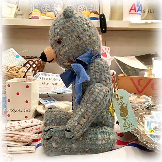 作家さんベア★洋子ベアD★テディベア★ブルー★美品 Amazon.co.jp: 作家 テディベア ぬいぐるみ 田辺洋子 ”Pastel