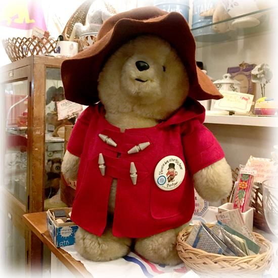 ビンテージのパディントンのぬいぐるみ パディントン ベア Paddington Bear A 73 テディベア 古着 アンティーク専門店のレッドバロウ