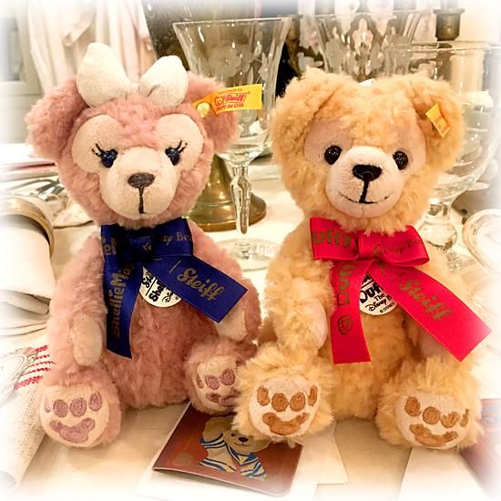 15年 東京ディズニーシーでの ジャーニー ウィズ ダッフィー 限定ッコ リトル ダッフィー リトル シェリーメイ Aセット 紙タグ4枚つき S 1953 テディベア 古着 アンティーク専門店のレッドバロウ