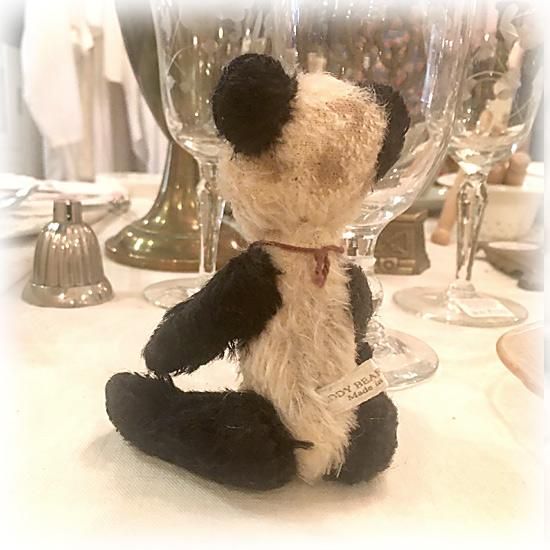 イギリスヴィンテージ・パンダベア z(1938) John the Panda. The Bear Necessities – Grandma's Teddies