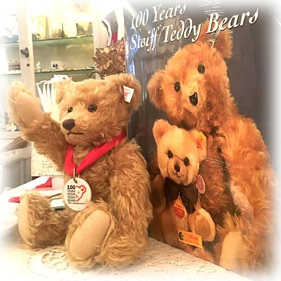 【希少・新品】テディ―ベア：100Jahre Steiff Teddybären