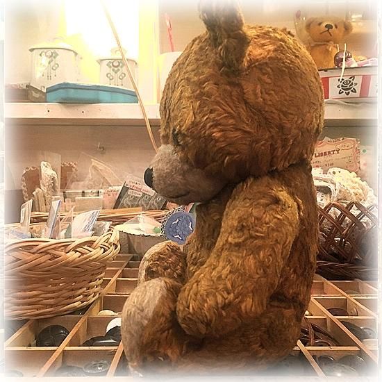 イギリス　50年代　アンティーク　テディベア イギリス 1950年代 アンティーク TEDDY テディーベア（ベア