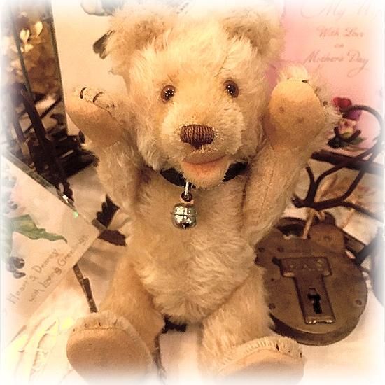 ☆シュタイフ☆Hand-Teddy Baby☆テディベイビーのハンドパペット☆